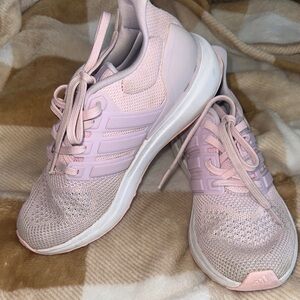 Adidas Kids Size 3 Light Pink Sneakers
